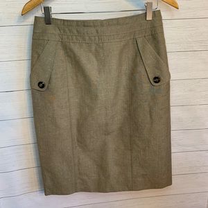 Classiques Entier Linen Tan Skirt